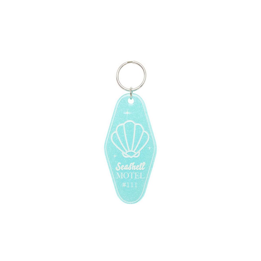 Womens * | Kulani Kinis Keychain Aqua Seashell Motel