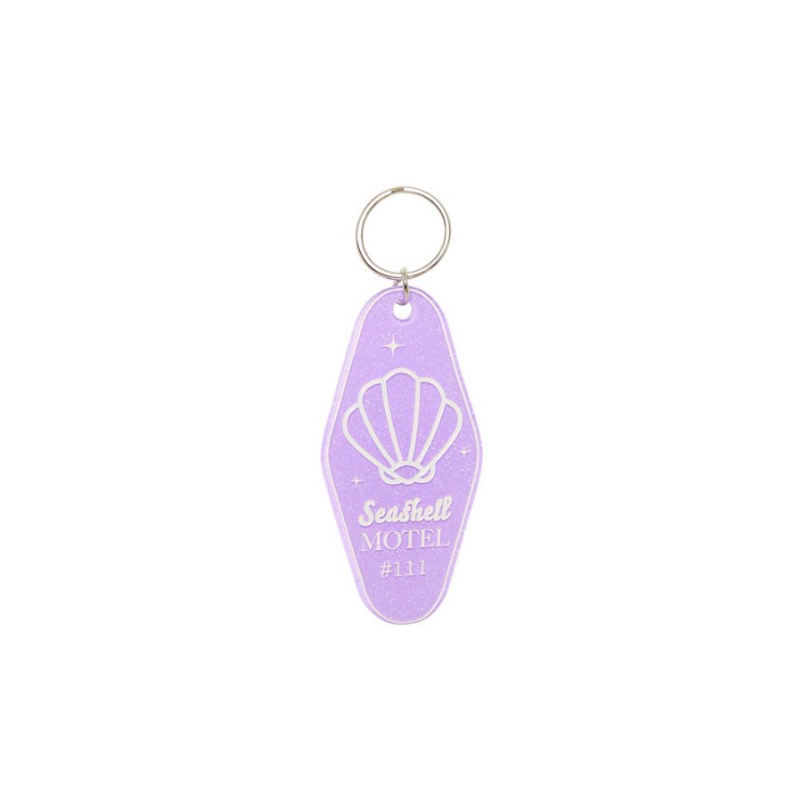 Womens * | Kulani Kinis Keychain Lilac Seashell Motel