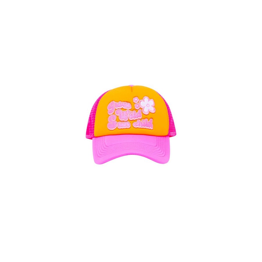 Womens * | Kulani Kinis Trucker Hat Wild Sherbet